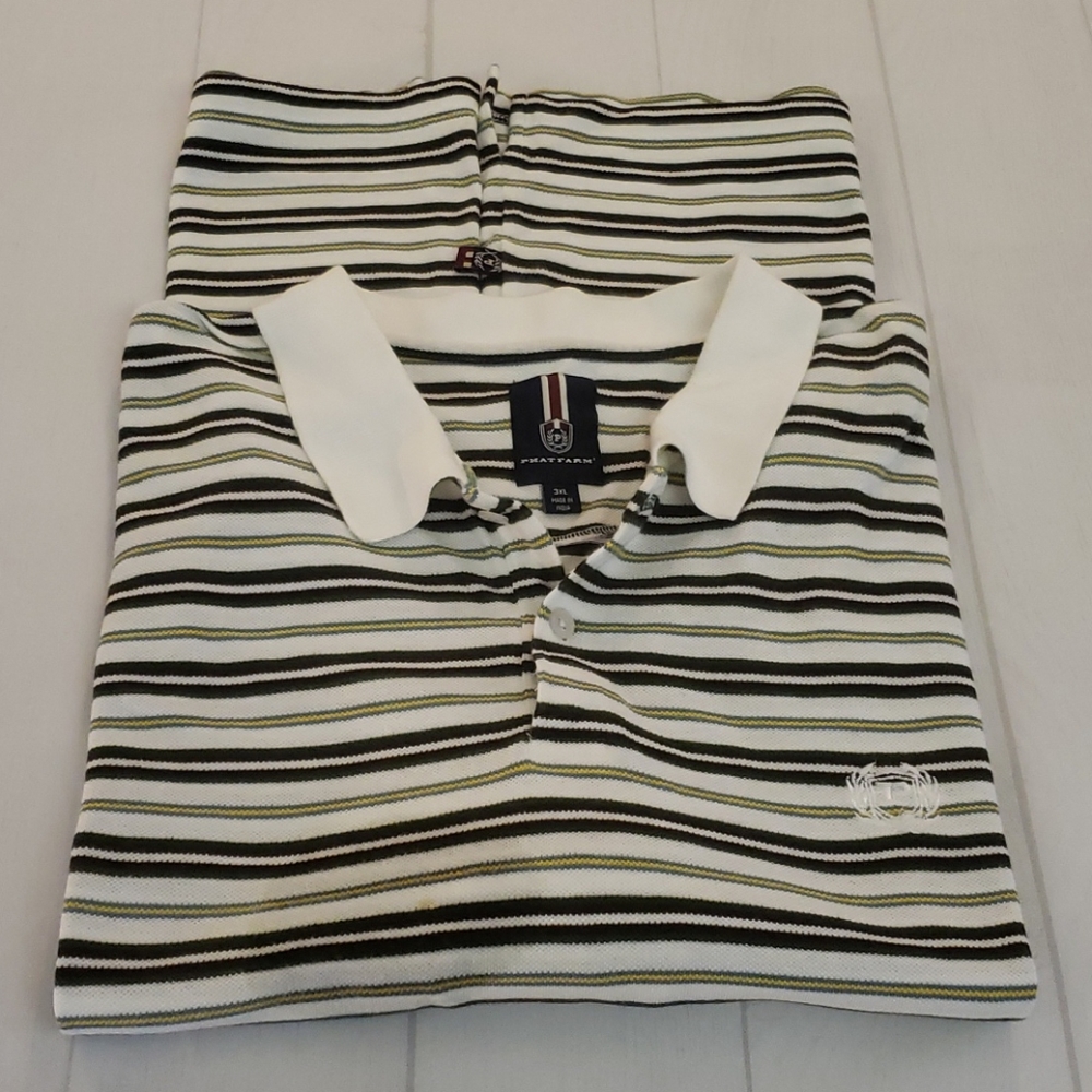 Mens 2 button polo